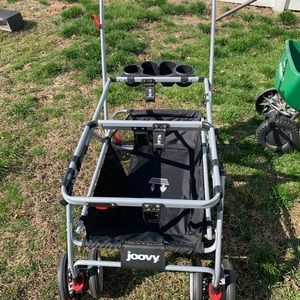 Joovy click n go twin stroller